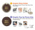 S2889 Holy Bible Cover King James Version Case For Motorola Moto E20,E30,E40