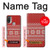 S3384 Winter Seamless Knitting Pattern Case For Motorola Moto E20,E30,E40