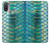 S3414 Green Snake Scale Graphic Print Case For Motorola Moto E20,E30,E40