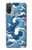 S3751 Wave Pattern Case For Motorola Moto E20,E30,E40
