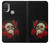 S3753 Dark Gothic Goth Skull Roses Case For Motorola Moto E20,E30,E40