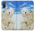 S3794 Arctic Polar Bear in Love with Seal Paint Case For Motorola Moto E20,E30,E40