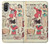 S3820 Vintage Cowgirl Fashion Paper Doll Case For Motorola Moto E20,E30,E40