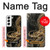 S0426 Gold Dragon Case For Samsung Galaxy S22