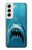 S0830 White Shark Case For Samsung Galaxy S22
