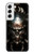 S1027 Hardcore Metal Skull Case For Samsung Galaxy S22