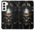 S1027 Hardcore Metal Skull Case For Samsung Galaxy S22