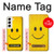 S1146 Yellow Sun Smile Case For Samsung Galaxy S22