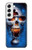 S1462 Vampire Skull Case For Samsung Galaxy S22