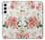 S1859 Rose Pattern Case For Samsung Galaxy S22