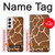 S2326 Giraffe Skin Case For Samsung Galaxy S22