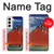 S2390 Katsushika Hokusai Red Fuji Case For Samsung Galaxy S22