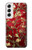 S2414 Red Blossoming Almond Tree Van Gogh Case For Samsung Galaxy S22