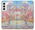 S2450 Van Gogh Peach Tree Blossom Case For Samsung Galaxy S22