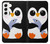 S2631 Cute Baby Penguin Case For Samsung Galaxy S22