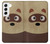 S2825 Cute Cartoon Raccoon Case For Samsung Galaxy S22