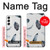 S3085 Feather Paint Pattern Case For Samsung Galaxy S22