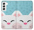 S3542 Cute Cat Cartoon Case For Samsung Galaxy S22