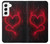 S3682 Devil Heart Case For Samsung Galaxy S22