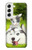 S3795 Grumpy Kitten Cat Playful Siberian Husky Dog Paint Case For Samsung Galaxy S22