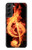 S0493 Music Note Burn Case For Samsung Galaxy S22 Plus