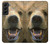 S0840 Grizzly Bear Face Case For Samsung Galaxy S22 Plus