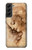 S1045 Leonardo da Vinci Woman's Head Case For Samsung Galaxy S22 Plus