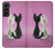S1832 Love Cat Case For Samsung Galaxy S22 Plus