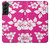 S2246 Hawaiian Hibiscus Pink Pattern Case For Samsung Galaxy S22 Plus