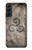 S2892 Triskele Symbol Stone Texture Case For Samsung Galaxy S22 Plus