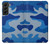 S2958 Army Blue Camo Camouflage Case For Samsung Galaxy S22 Plus