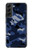 S2959 Navy Blue Camo Camouflage Case For Samsung Galaxy S22 Plus