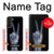 S3101 X-ray Peace Sign Fingers Case For Samsung Galaxy S22 Plus