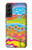 S3407 Hippie Art Case For Samsung Galaxy S22 Plus