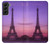 S3447 Eiffel Paris Sunset Case For Samsung Galaxy S22 Plus