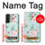 S3494 Vintage Rose Polka Dot Case For Samsung Galaxy S22 Plus
