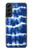 S3671 Blue Tie Dye Case For Samsung Galaxy S22 Plus