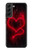 S3682 Devil Heart Case For Samsung Galaxy S22 Plus