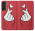 S3701 Mini Heart Love Sign Case For Samsung Galaxy S22 Plus