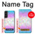 S3747 Trans Flag Polygon Case For Samsung Galaxy S22 Plus