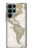 S0604 World Map Case For Samsung Galaxy S22 Ultra