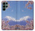 S1060 Mount Fuji Sakura Cherry Blossom Case For Samsung Galaxy S22 Ultra