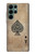 S2928 Vintage Spades Ace Card Case For Samsung Galaxy S22 Ultra