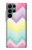 S3514 Rainbow Zigzag Case For Samsung Galaxy S22 Ultra