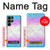 S3747 Trans Flag Polygon Case For Samsung Galaxy S22 Ultra