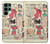 S3820 Vintage Cowgirl Fashion Paper Doll Case For Samsung Galaxy S22 Ultra