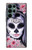 S3821 Sugar Skull Steam Punk Girl Gothic Case For Samsung Galaxy S22 Ultra