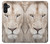 S2399 White Lion Face Case For Samsung Galaxy A13 5G