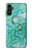S2653 Dragon Green Turquoise Stone Graphic Case For Samsung Galaxy A13 5G