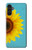 S3039 Vintage Sunflower Blue Case For Samsung Galaxy A13 5G